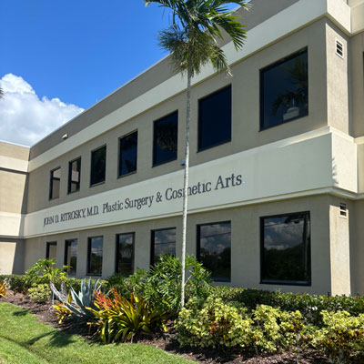 Eco-Friendly-Roof-Cleaning-Medical-building Pressure washed medical building